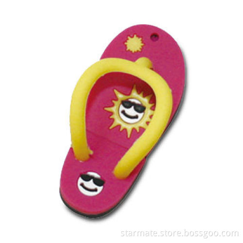 16GB Slipper-shaped USB Flash Drive with Plug-and-play Function